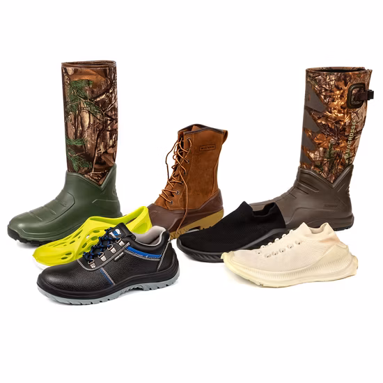 24 Stationen rotierende PU-TPU-Einspritzschuhherstellungsmaschine für Sicherheitsschuh-Sportschuhe