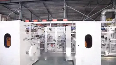 High Speed Full Automatic Disposable Baby Diaper Making Machine